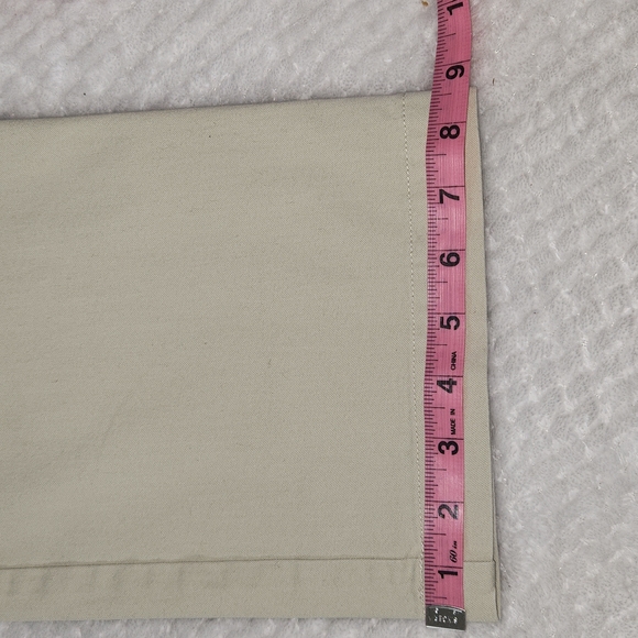 L.L.BEAN WOMENS CROPPED ANKLE PANTS BEIGE COLOR SIZE 10 - Picture 11 of 11